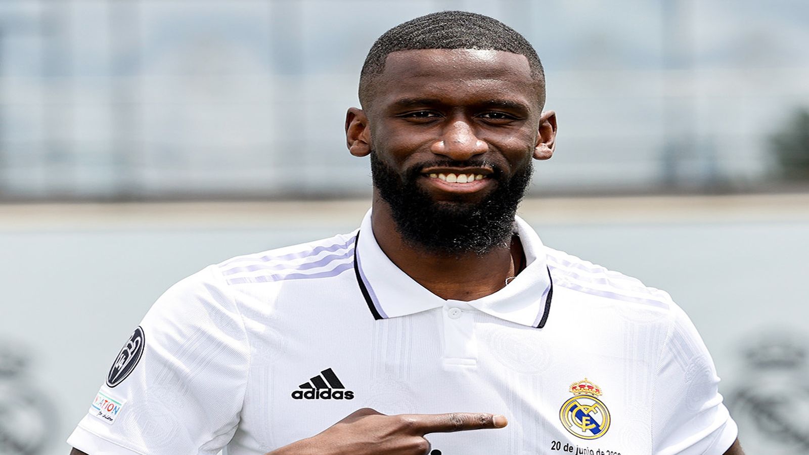 Rudiger, presentado en el Real Madrid
