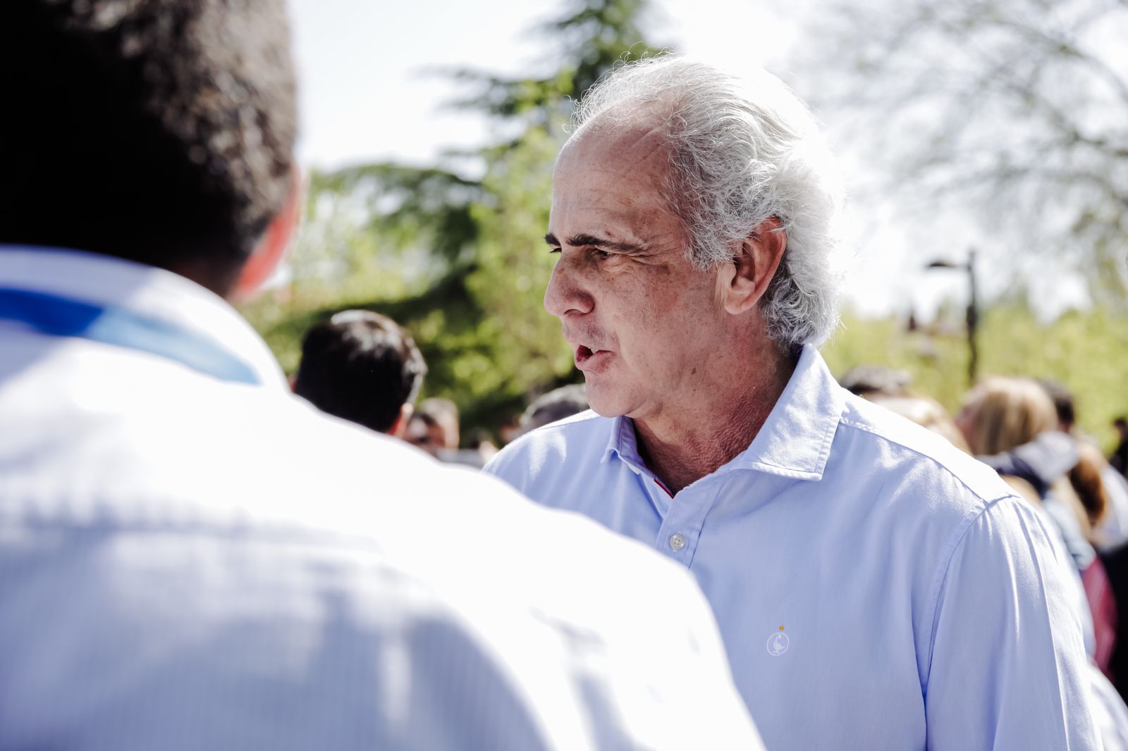 El consejero de Sanidad de la Comunidad de Madrid, Enrique Ruiz Escudero