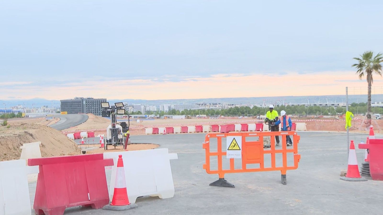 Estos son los desvíos y cortes de tráfico que causan las obras del circuito de Fórmula 1 Madring en Valdebebas