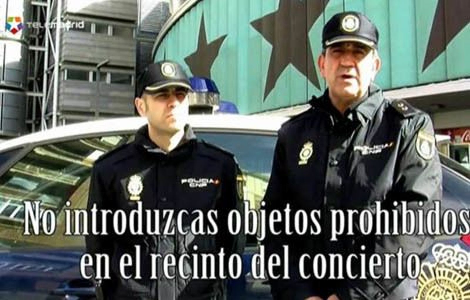 Pautas de seguridad en conciertos