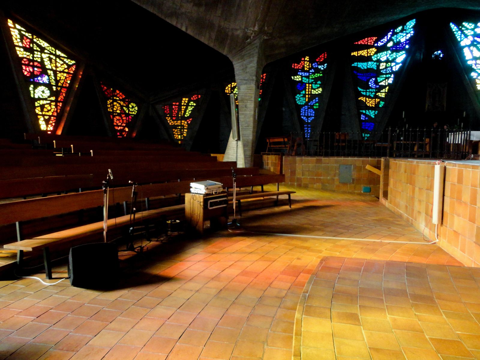 Interior de la iglesia de Nuestra Señora de Guadalupe