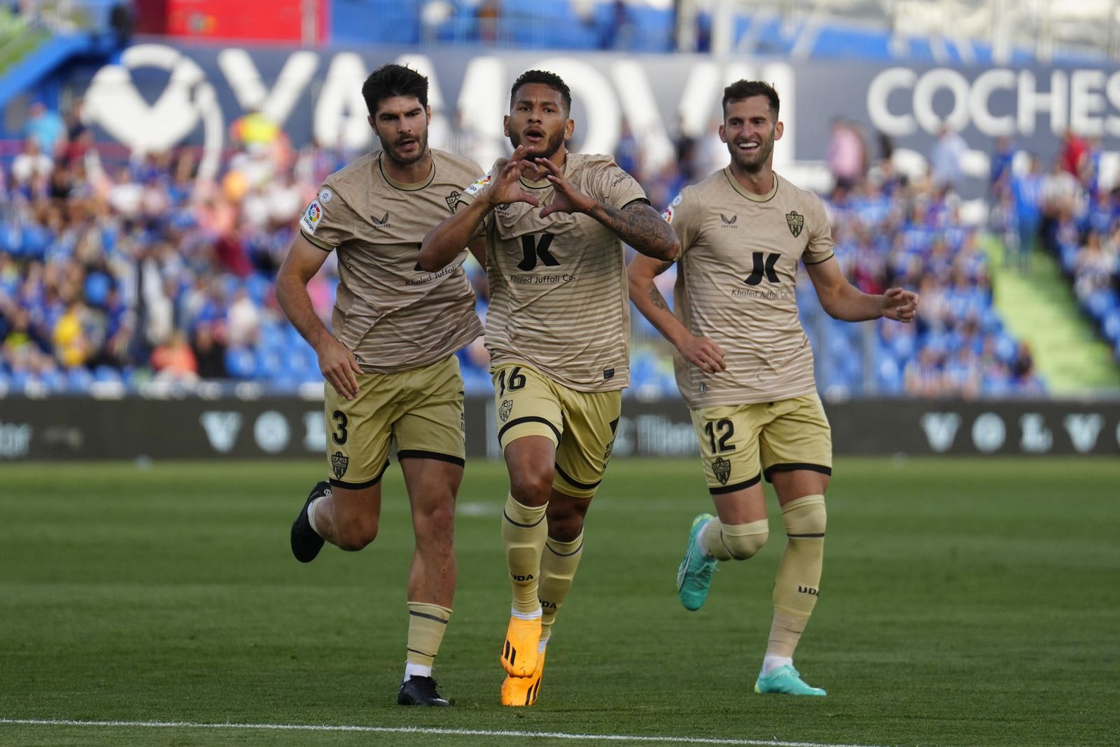 Luis Suárez, delantero del Almería