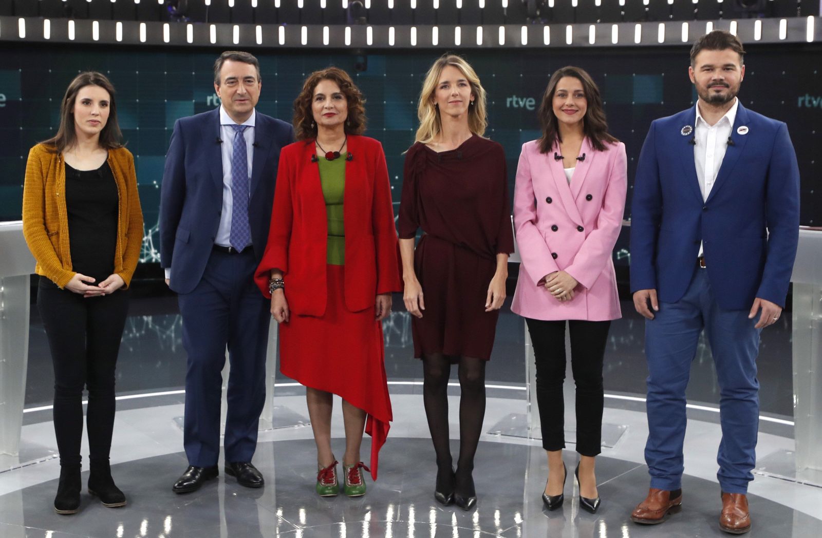 Debate a seis en RTVE en estas elecciones del 28-A