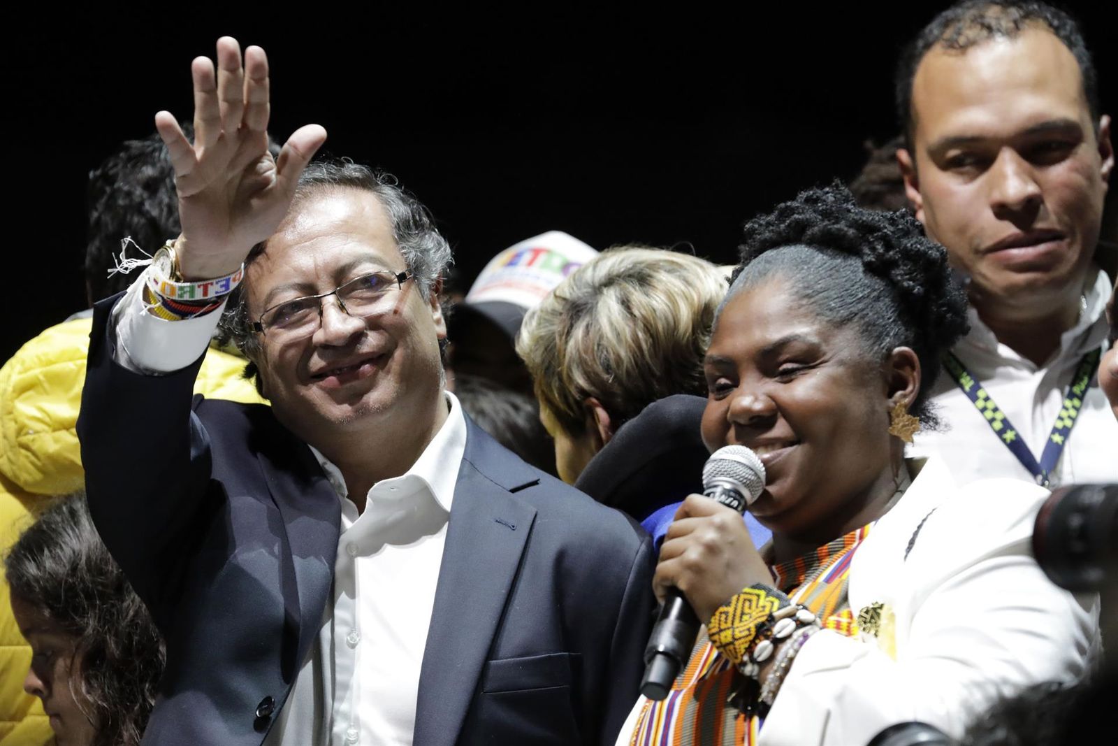 Gustavo Petro, tras el triunfo electoral