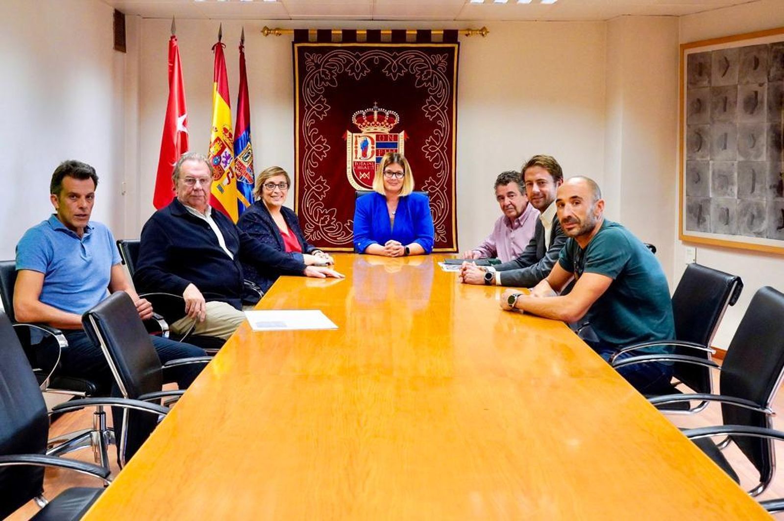 Reunión de Noelia Posse con el grupo Casaverde