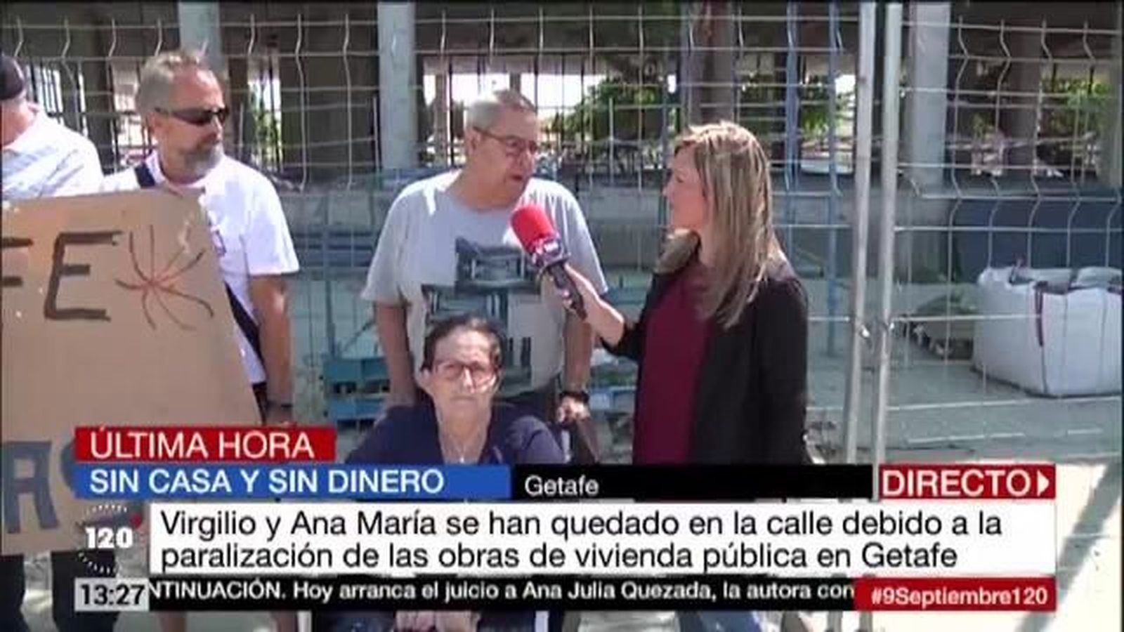 Cientos de afectados por la paralización de las obras de unas viviendas públicas de Getafe