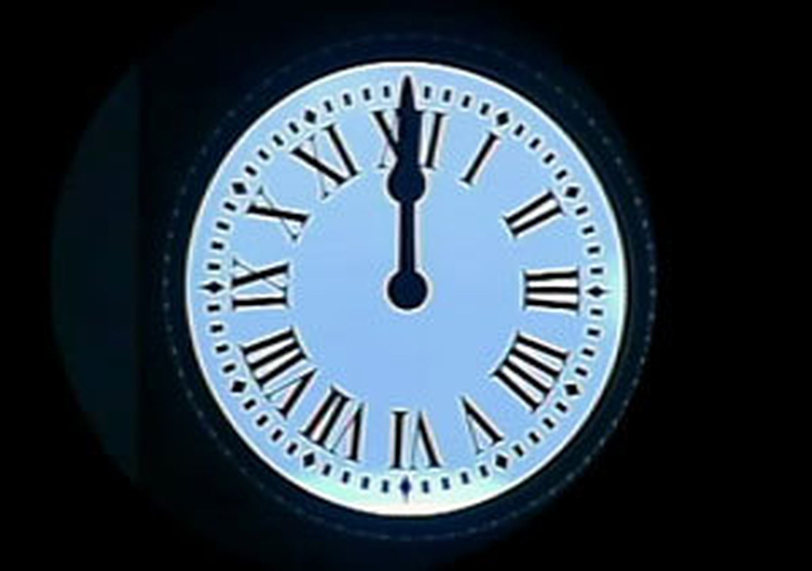 El reloj de la Puerta del Sol