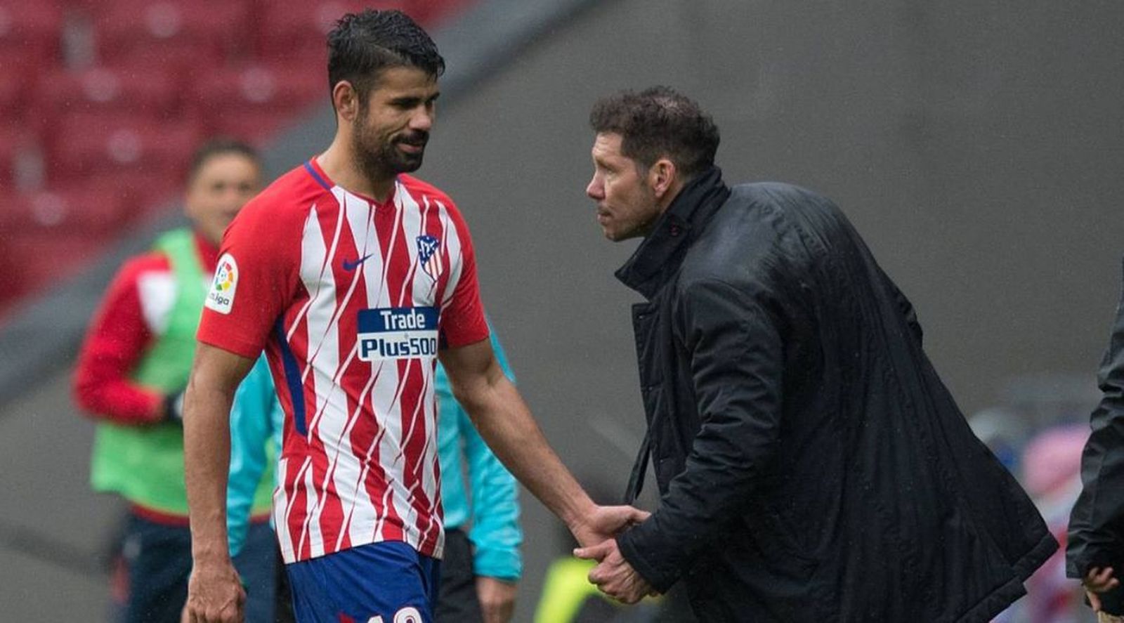 Simeone y Diego Costa