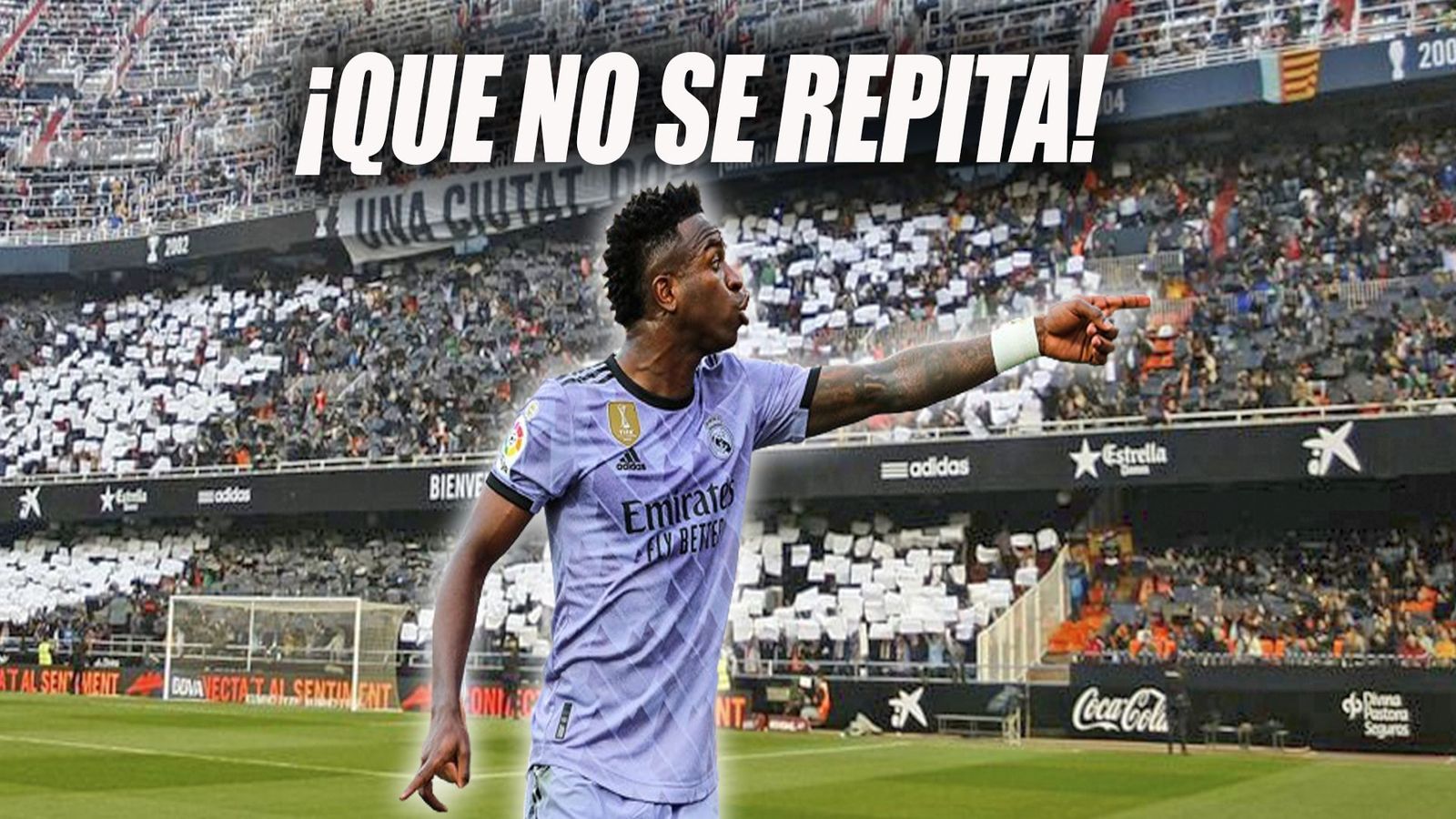 Vinicius vuelve a Mestalla