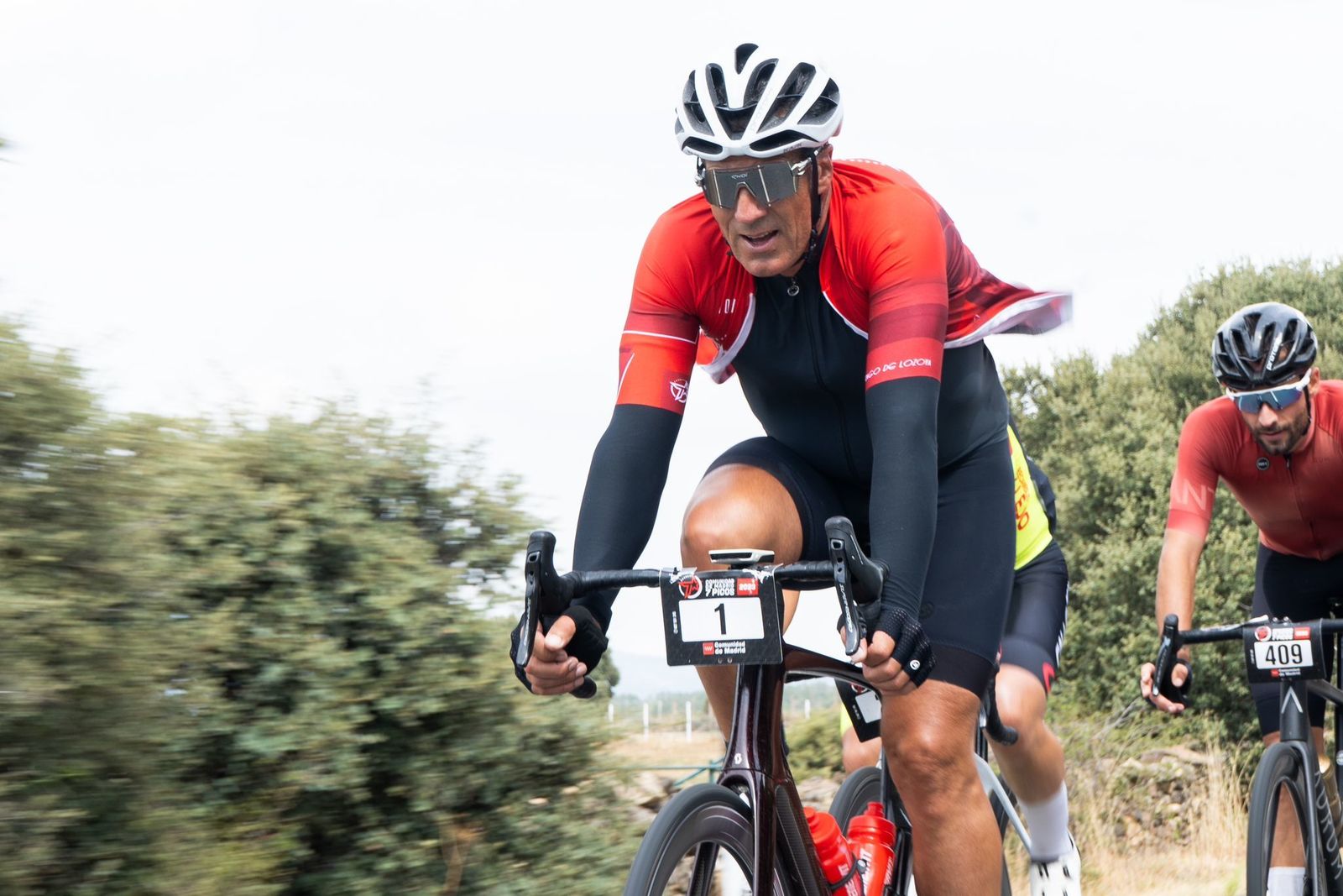 Miguel Indurain en la 'Madrid 7 Picos'