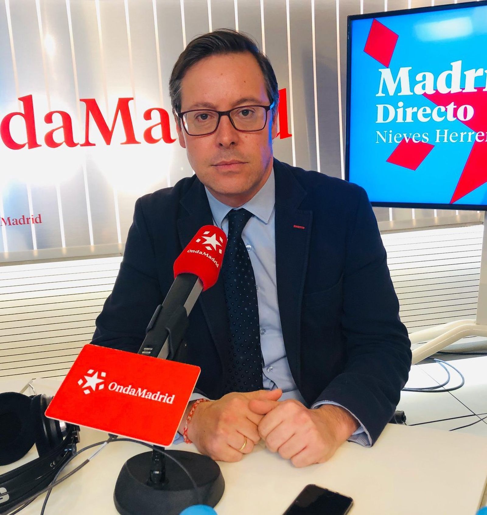 Entrevista al portavoz del PP en la Asamblea, Alfonso Serrano