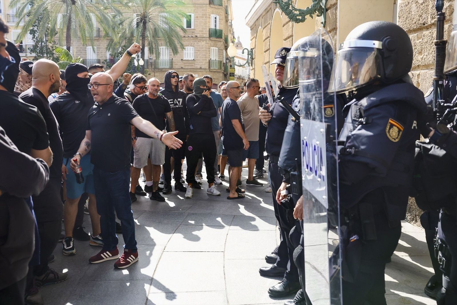 Tres detenidos en la segunda jornada de huelga del metal de Cádiz
