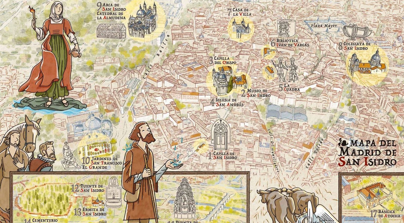 Cartel 'El Madrid de San Isidro '