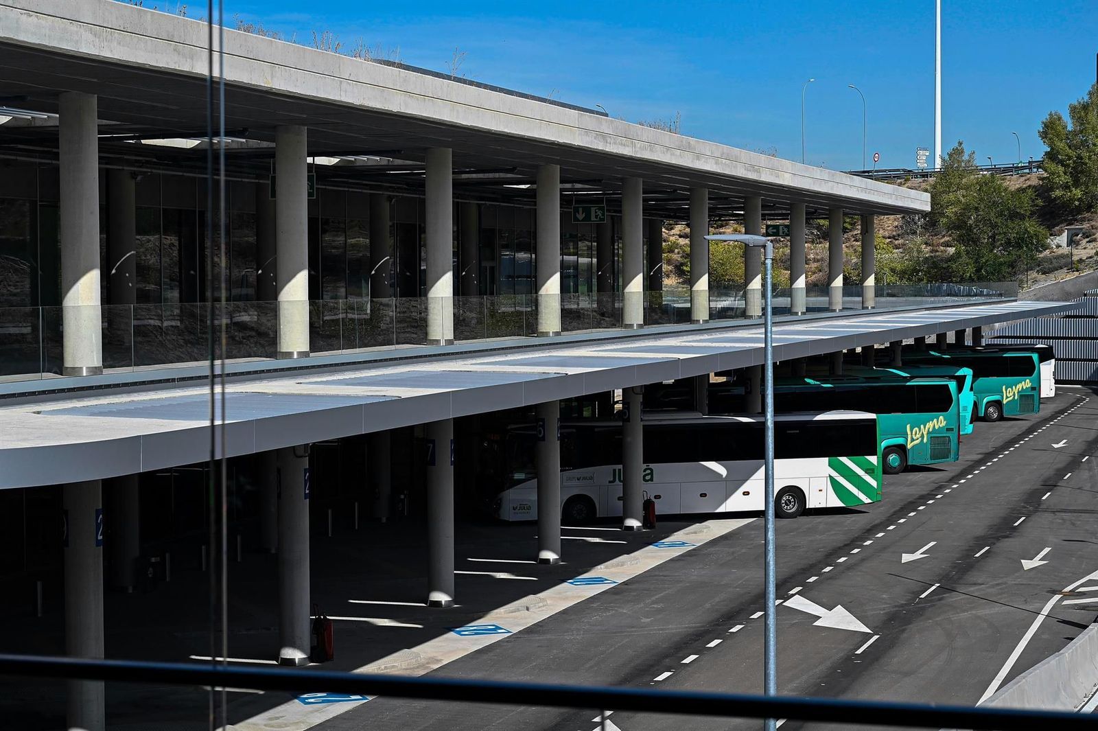 Inaugurada la nueva estación de autobuses de la T4 de Barajas