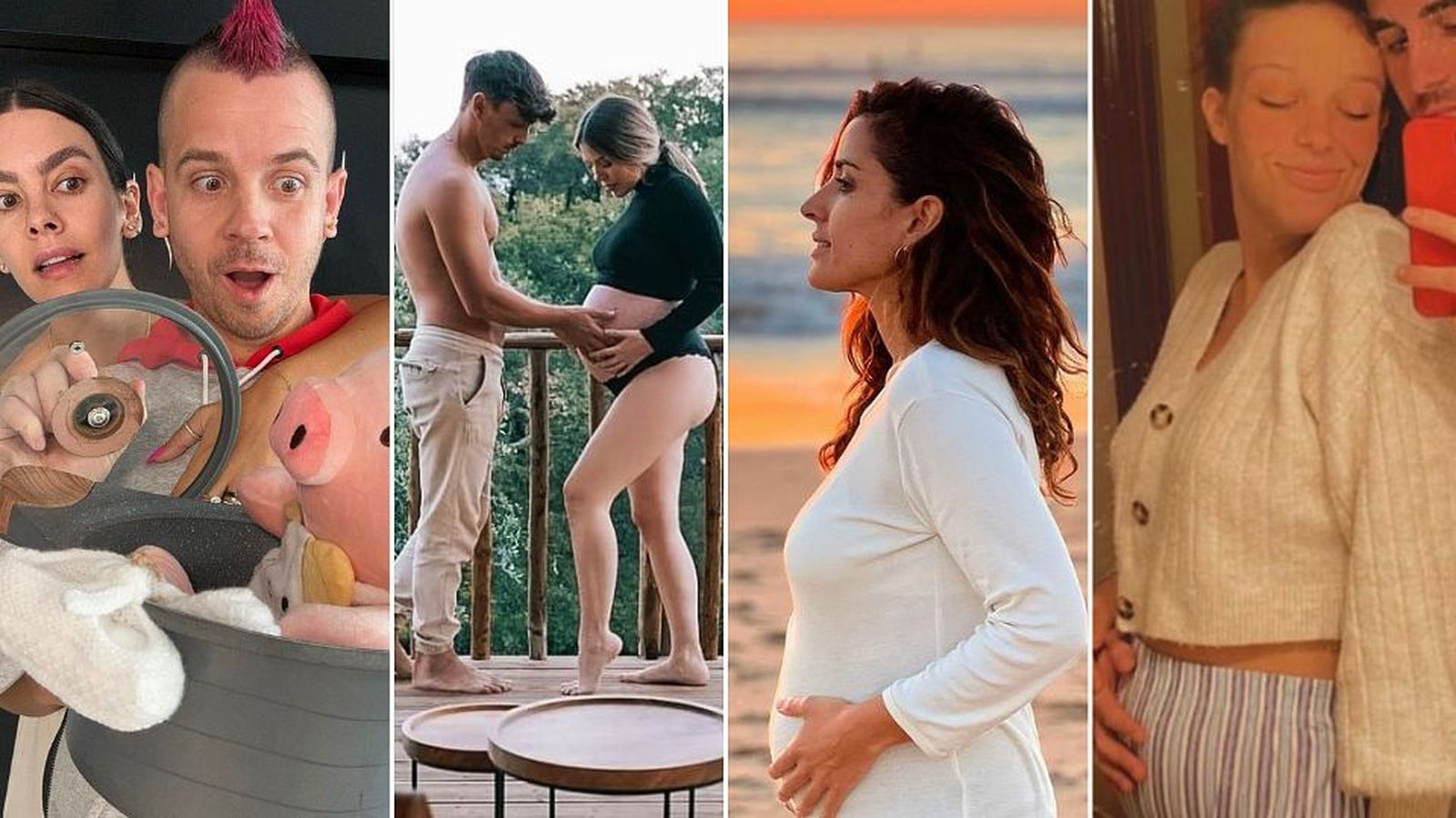 Los bebés de españoles famosos que nacerán este 2023