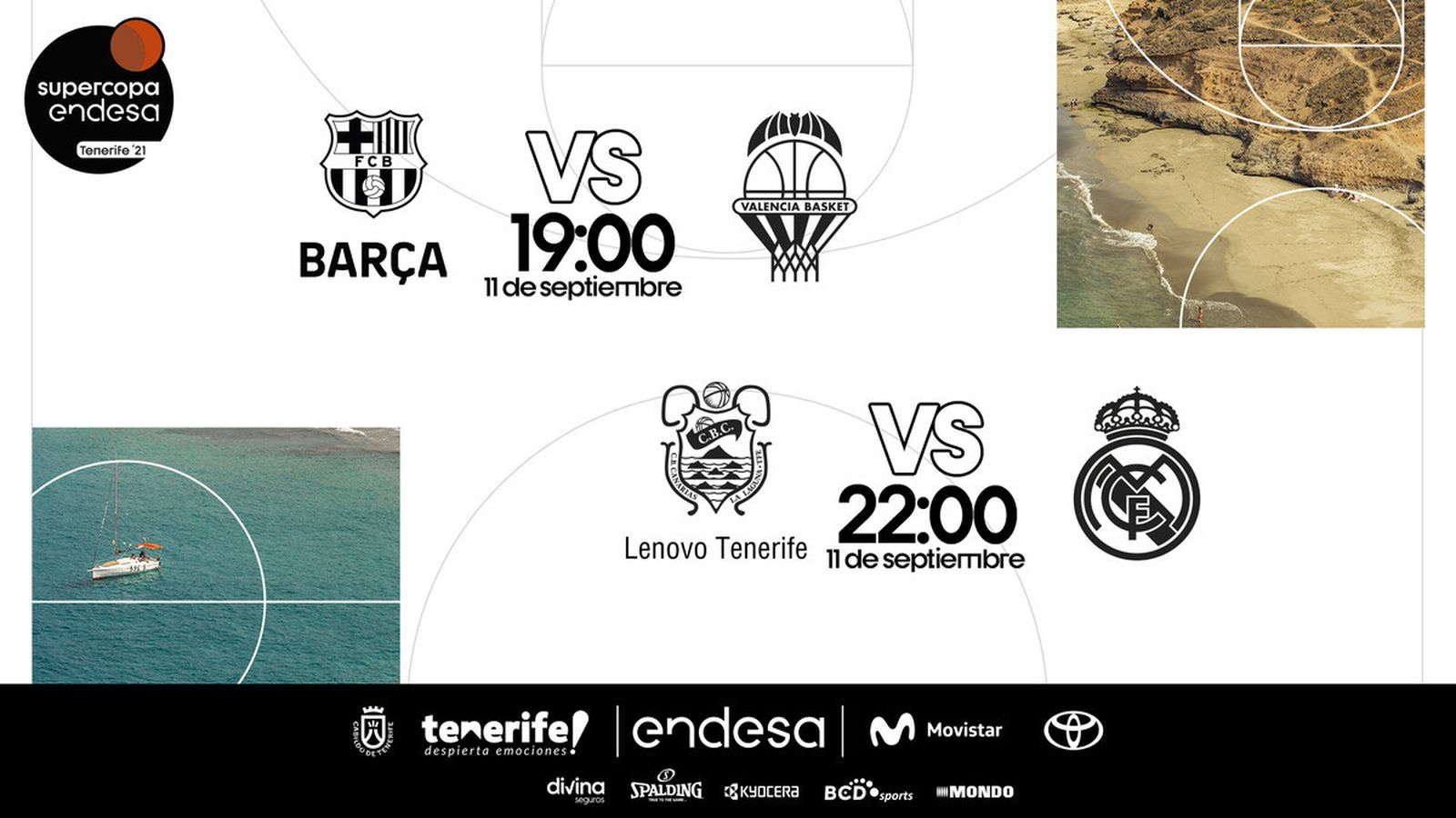 Emparejamientos de la Supercopa Endesa