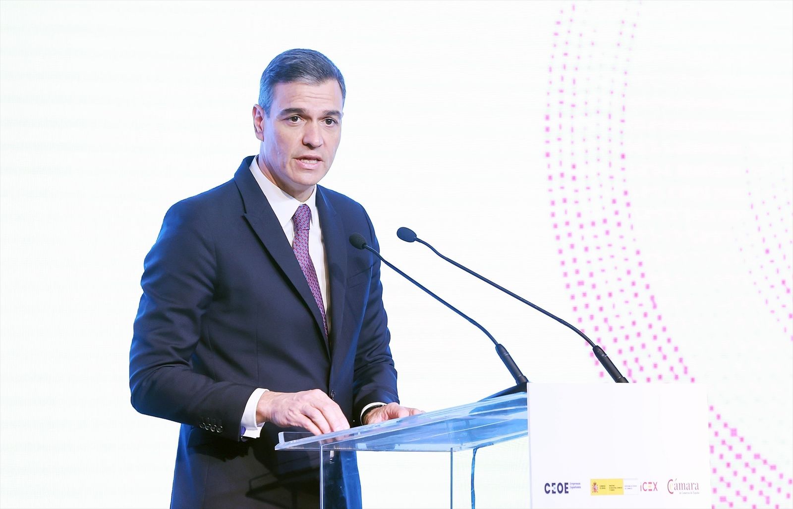 El presidente del Gobierno, Pedro Sánchez