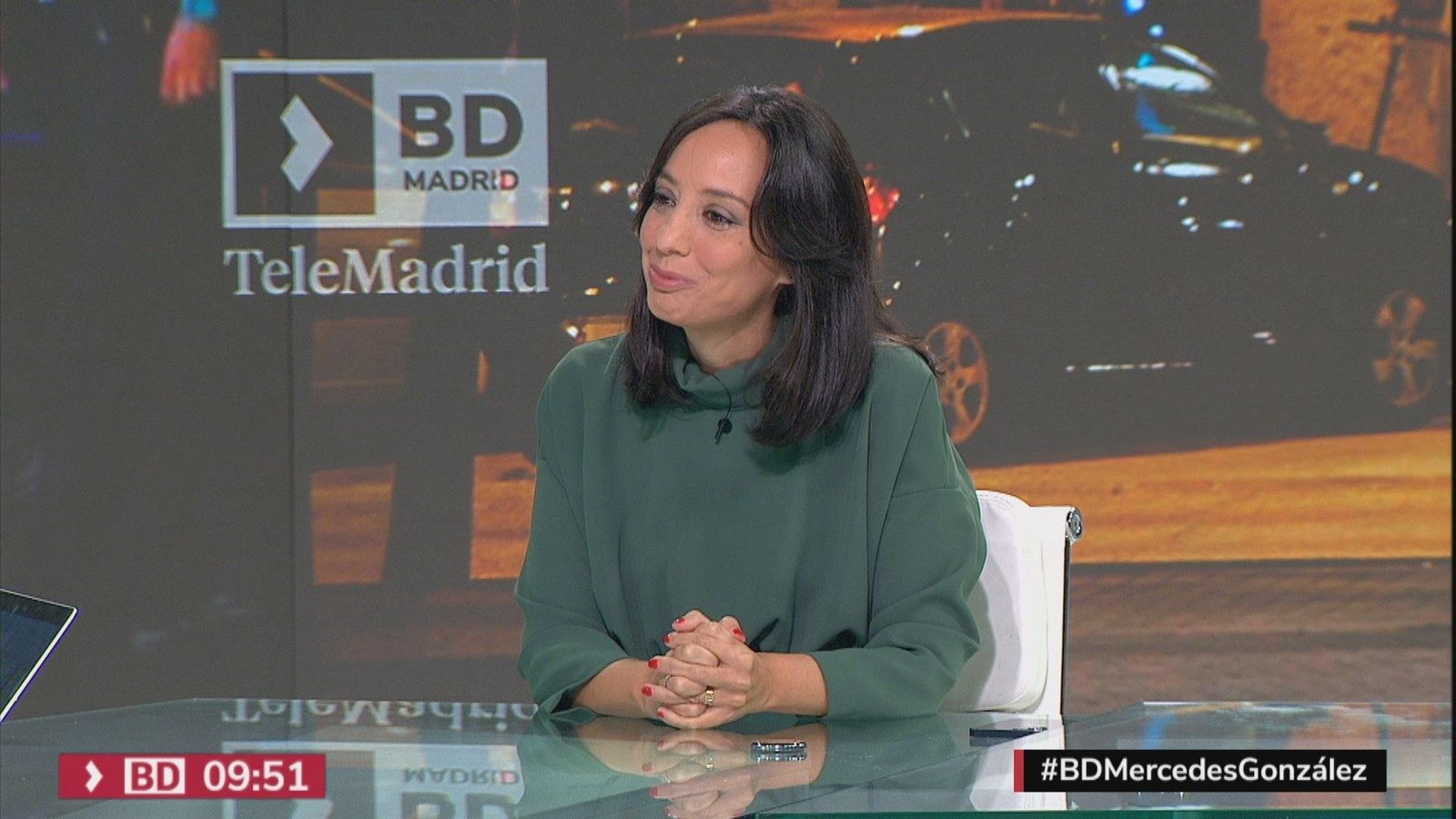 Mercedes González: "La delincuencia está controlada en Madrid"