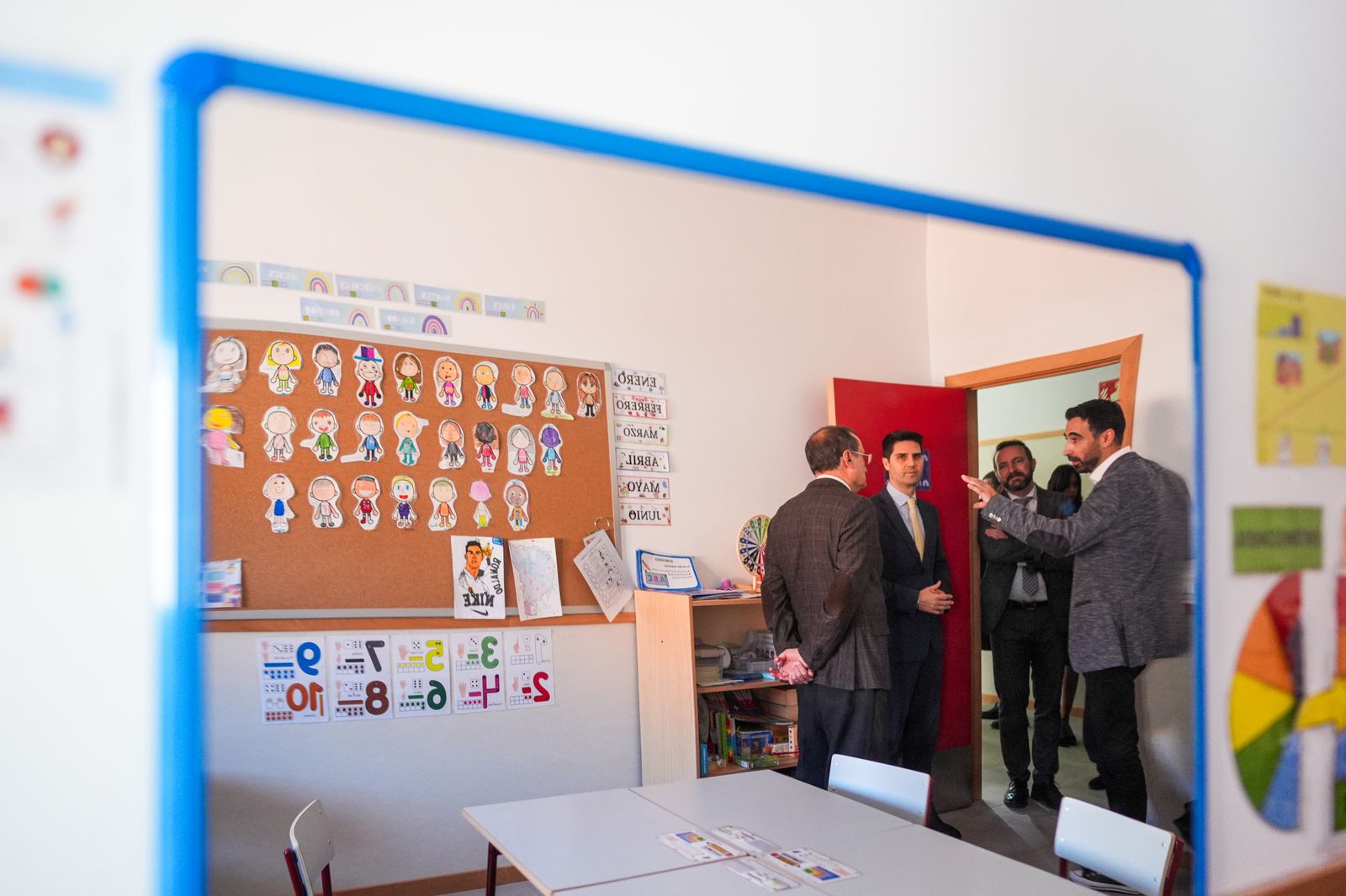 Visita oficial al colegio público de Anchuelo
