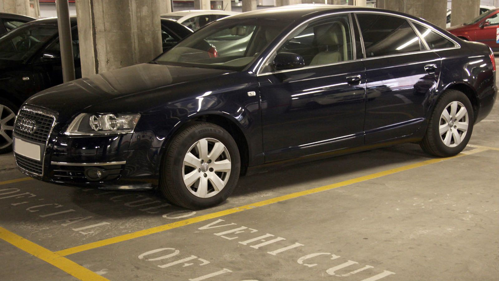 Coche oficial del exalcalde del PP