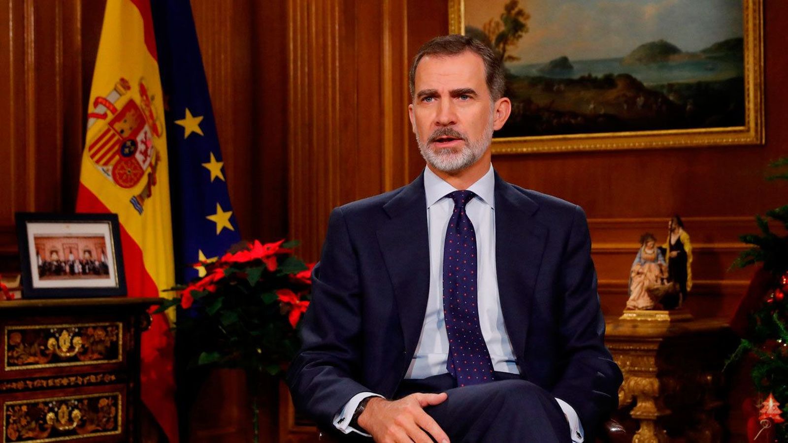 Máxima expectación ante el discurso de Nochebuena de Felipe VI