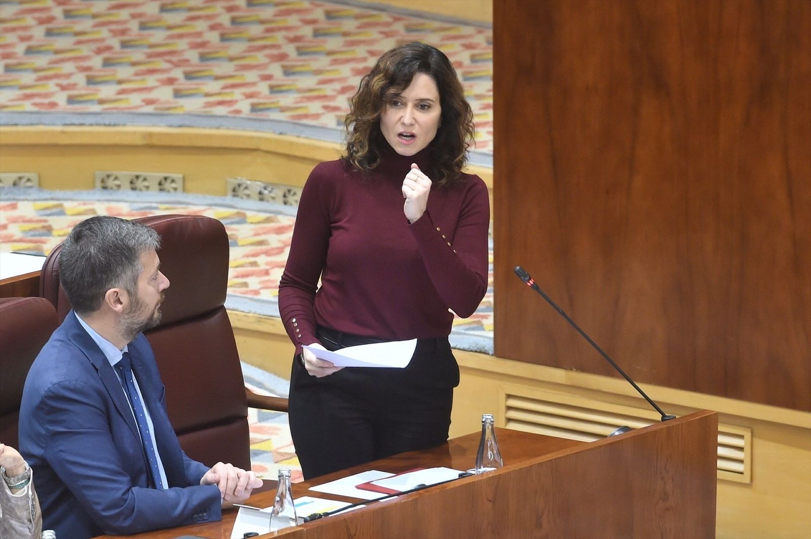Ayuso pide a la UE que "despierte y se entere del Gobierno de Sánchez, que obvia la protección de fronteras"