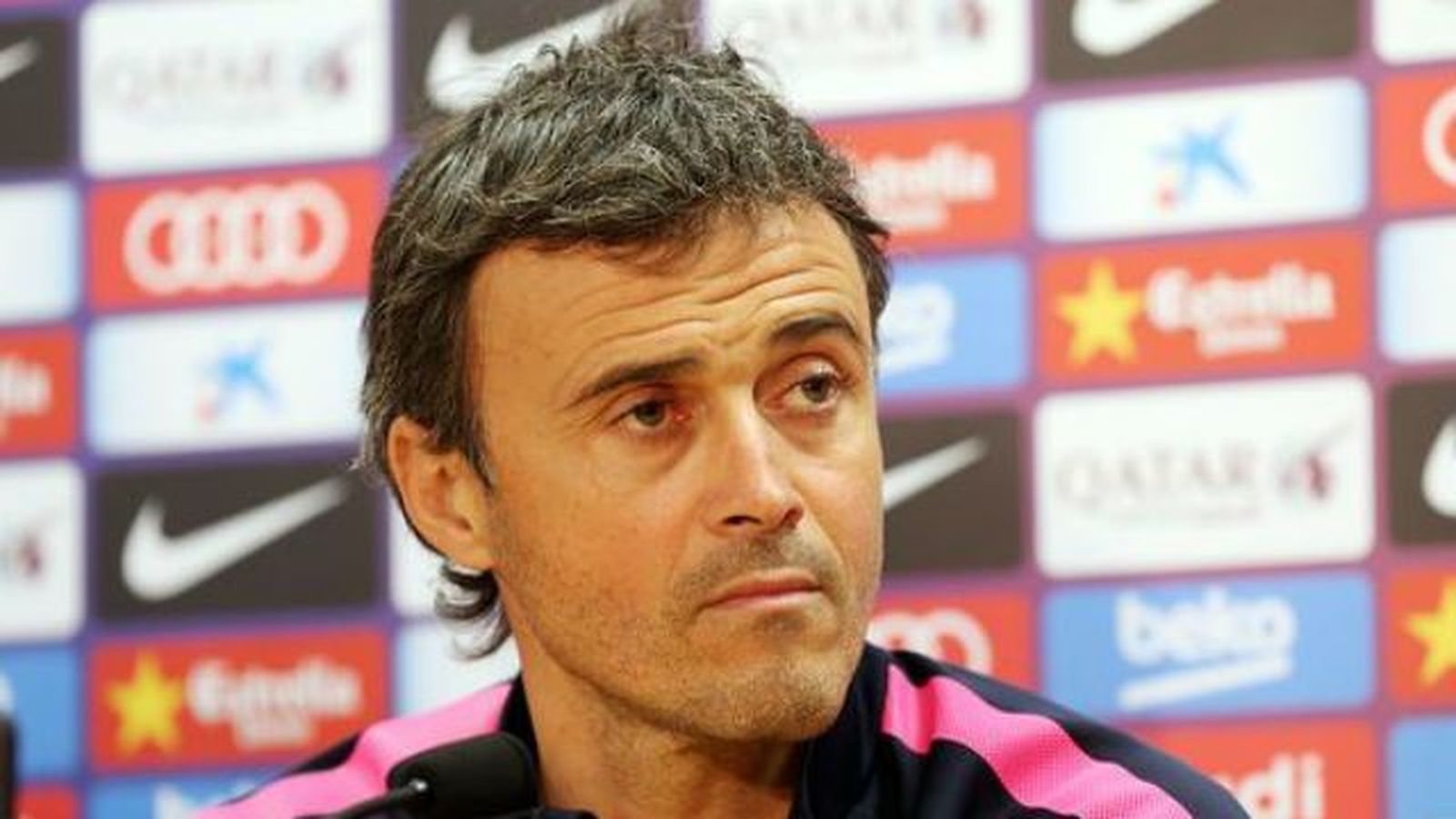 Luis Enrique: "Me siento respaldado por el club y los jugadores"
