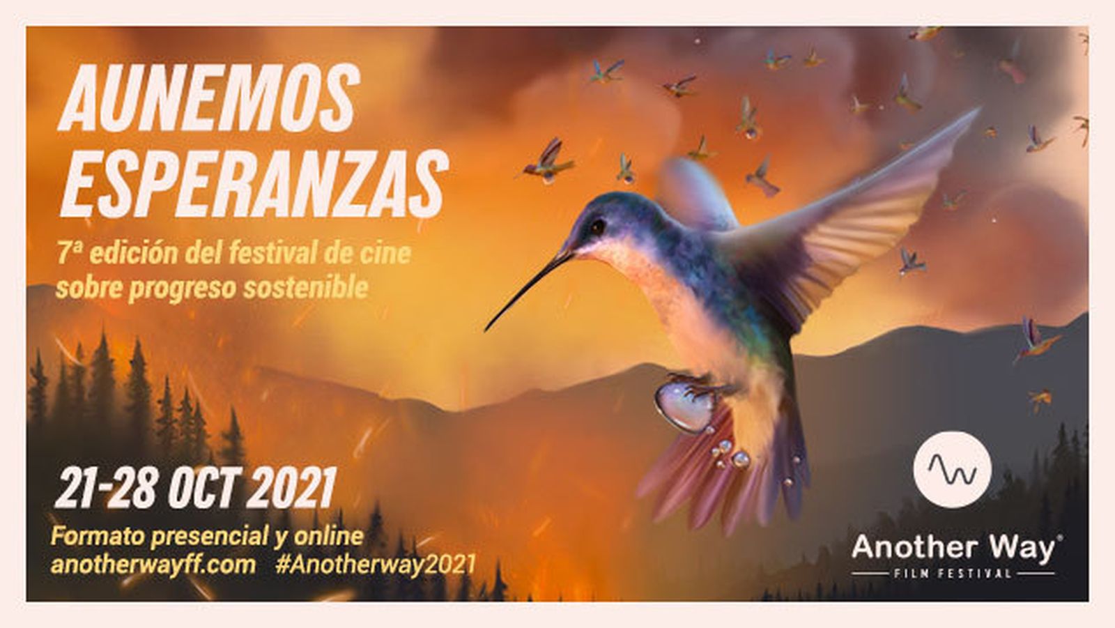 Cartel de la edición 2021 del 'Another Way film Festival'