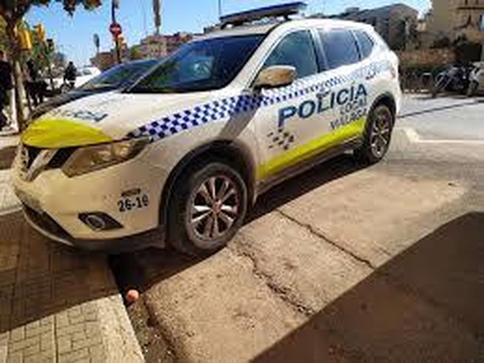 Coche de policía de Málaga