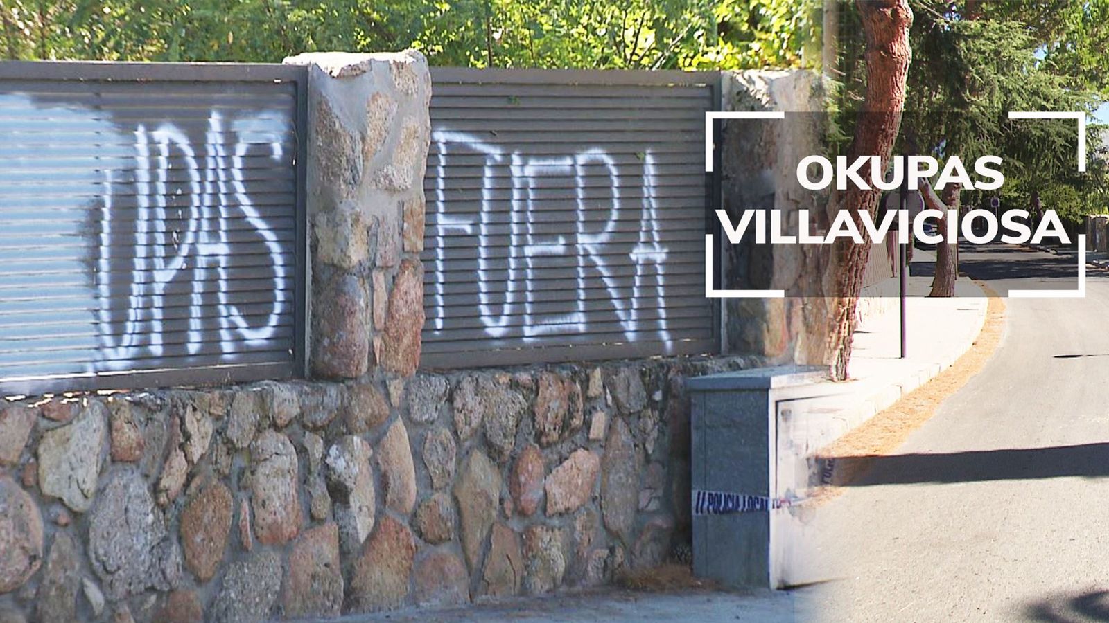 Los vecinos de Villaviciosa de Odón viven preocupados ante la vuelta de los okupas que siguen por el pueblo