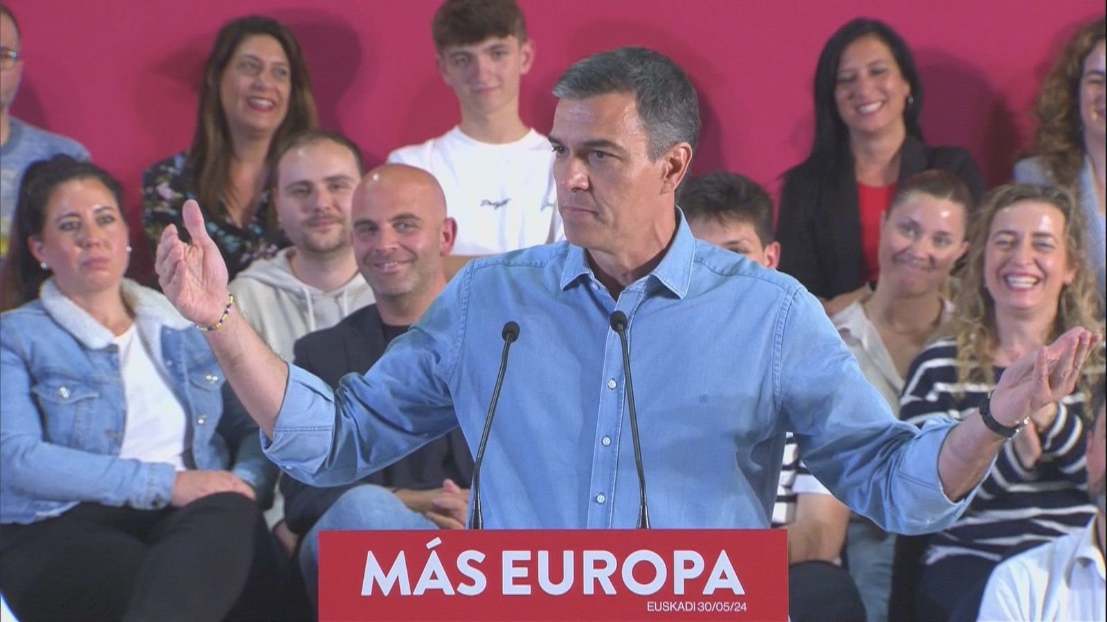 Sánchez asegura que "la economía va como la carrera de Taylor Swift: imparable"