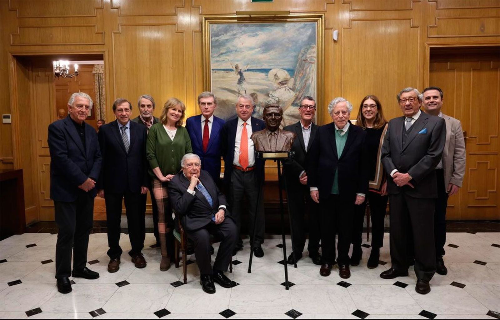 Homenaje de la Asociación de la Prensa a Luis María Ansón