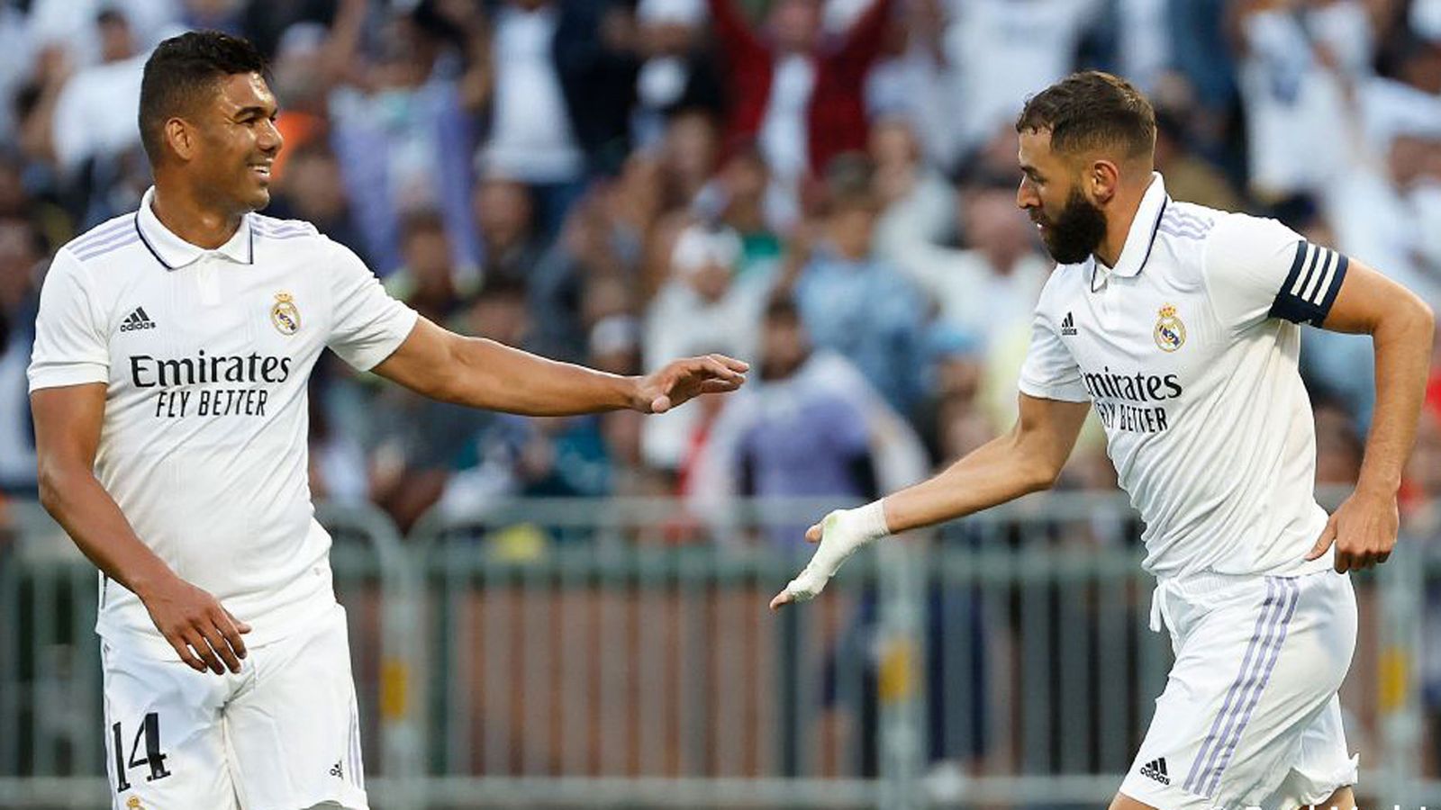 Ancelotti y Benzema