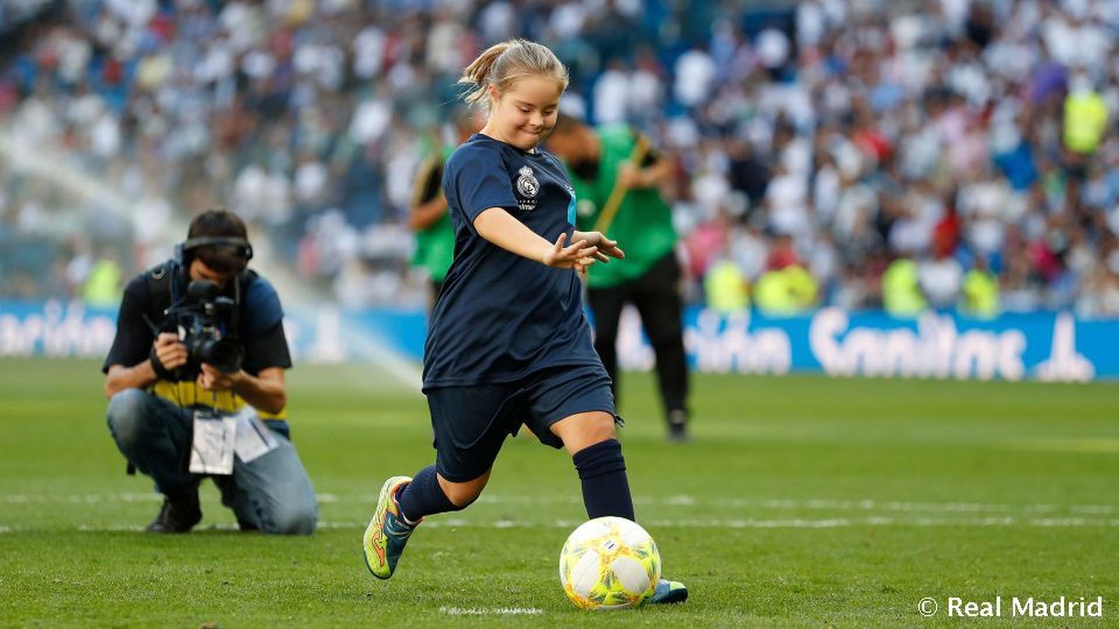 Jugadora de la Fundación Real Madrid