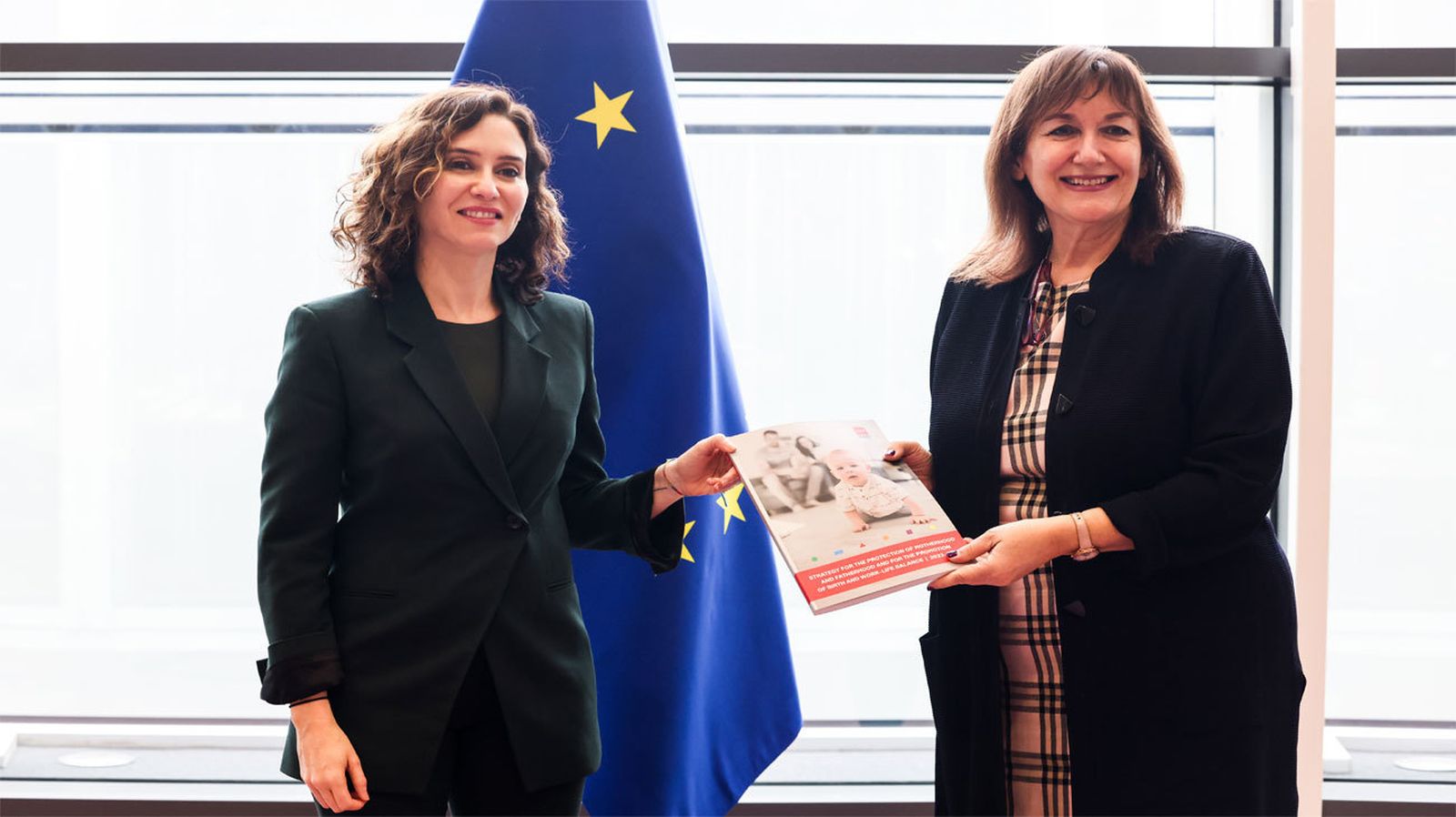 Díaz Ayuso insta a Europa a afrontar el reto de la natalidad