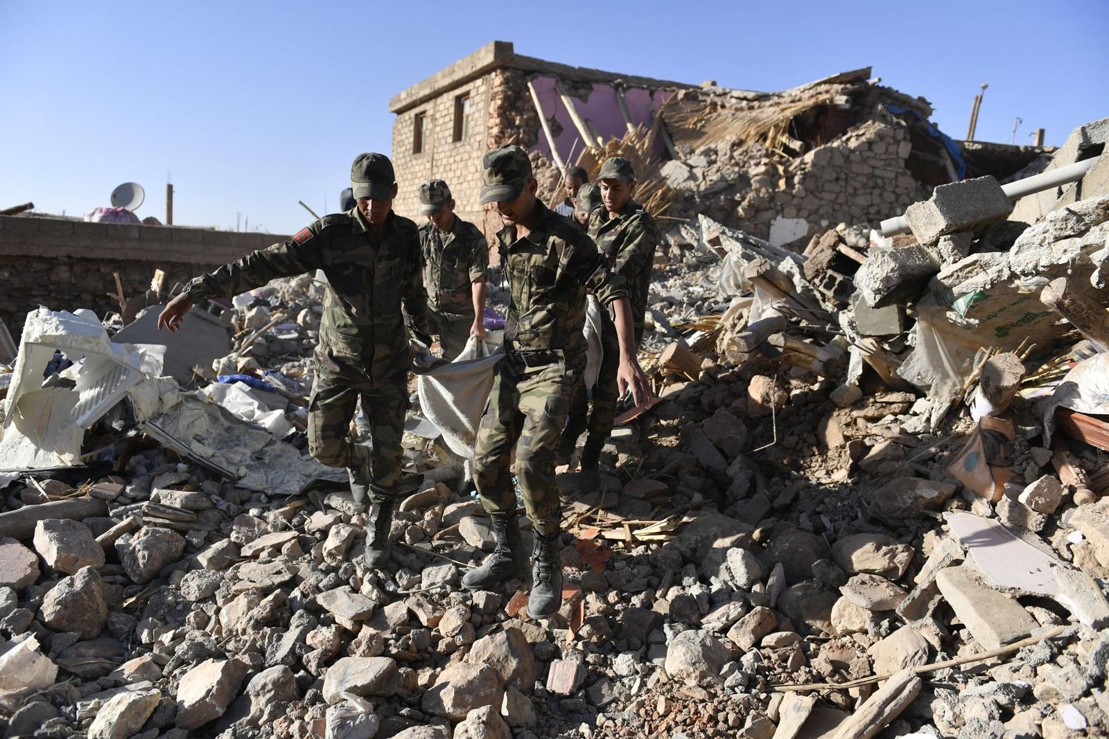 Imágenes del terremoto de Marruecos