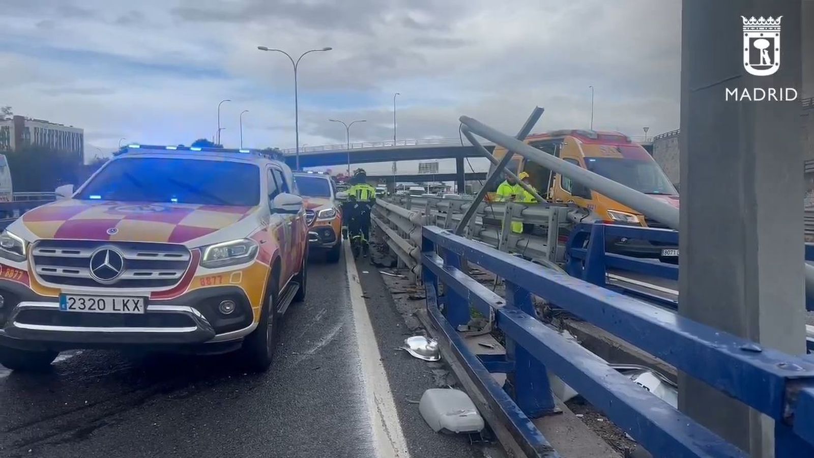 Muere un joven de 18 años en un accidente en la A-3