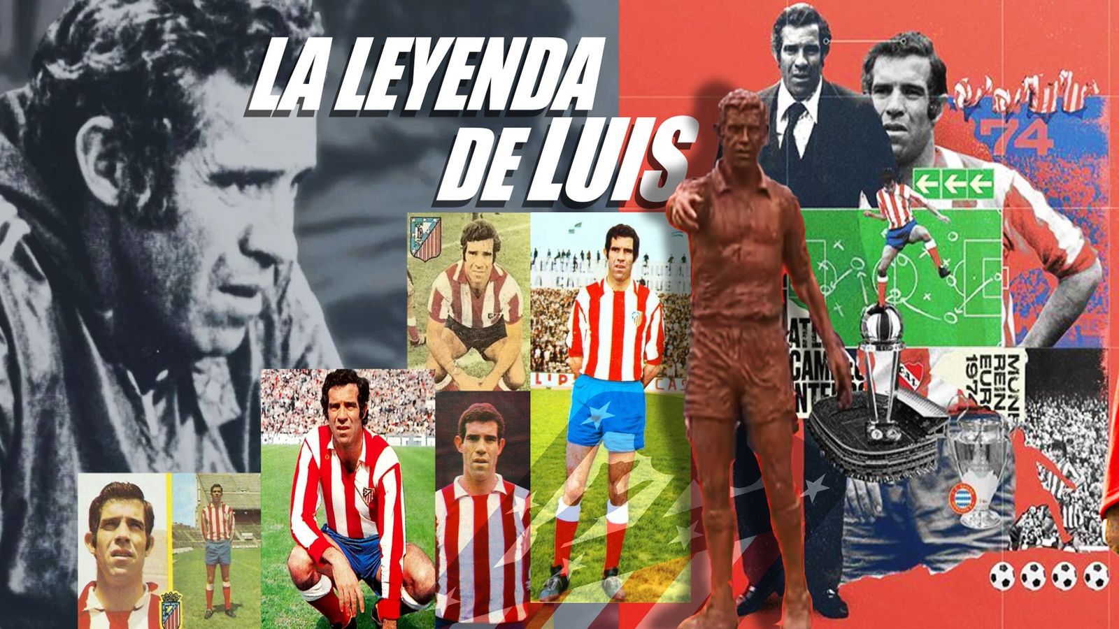 Luis Aragonés, inmortalizado en bronce
