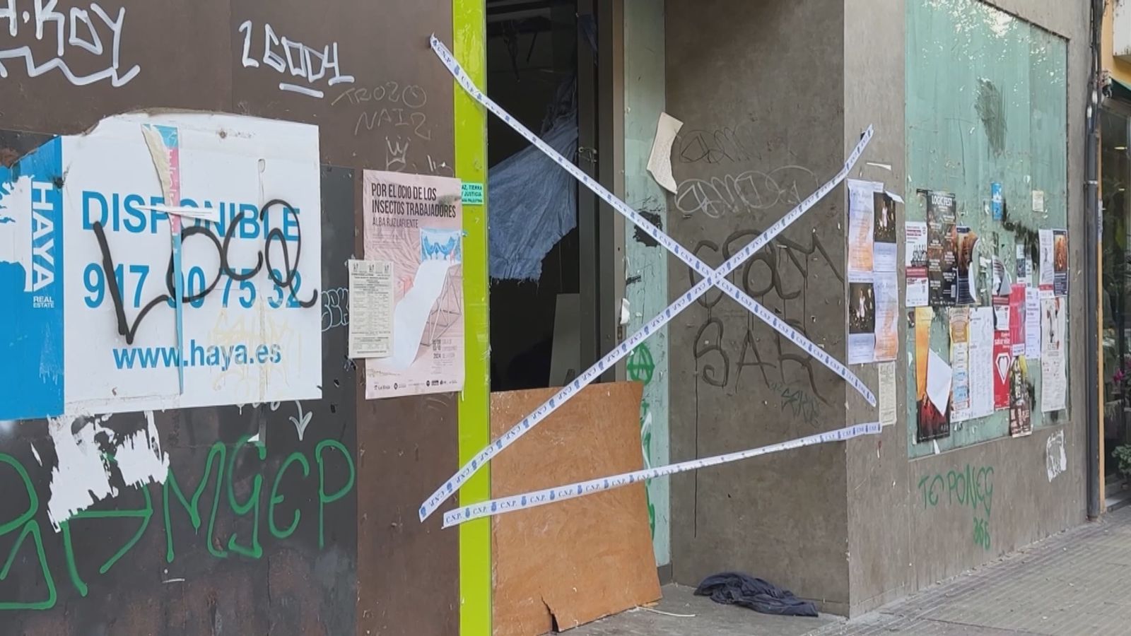Mueren dos indigentes en un cajero en Logroño