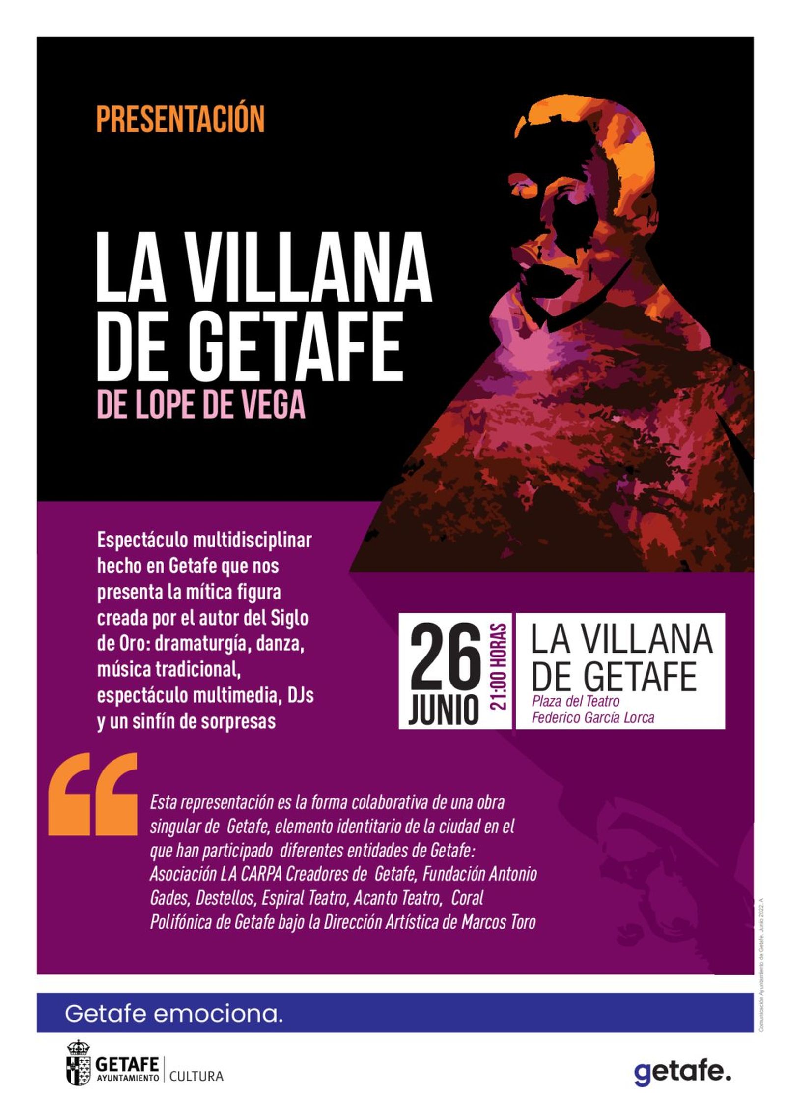 Cartel de 'La Villana de Getafe'