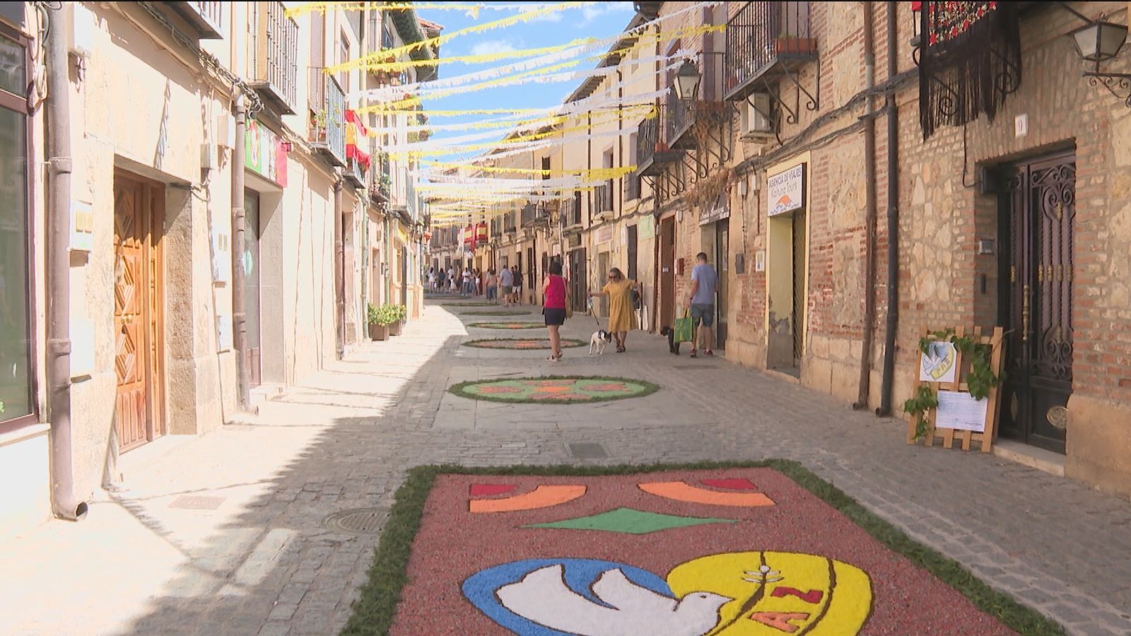 Alfombras de flores en Torrelaguna