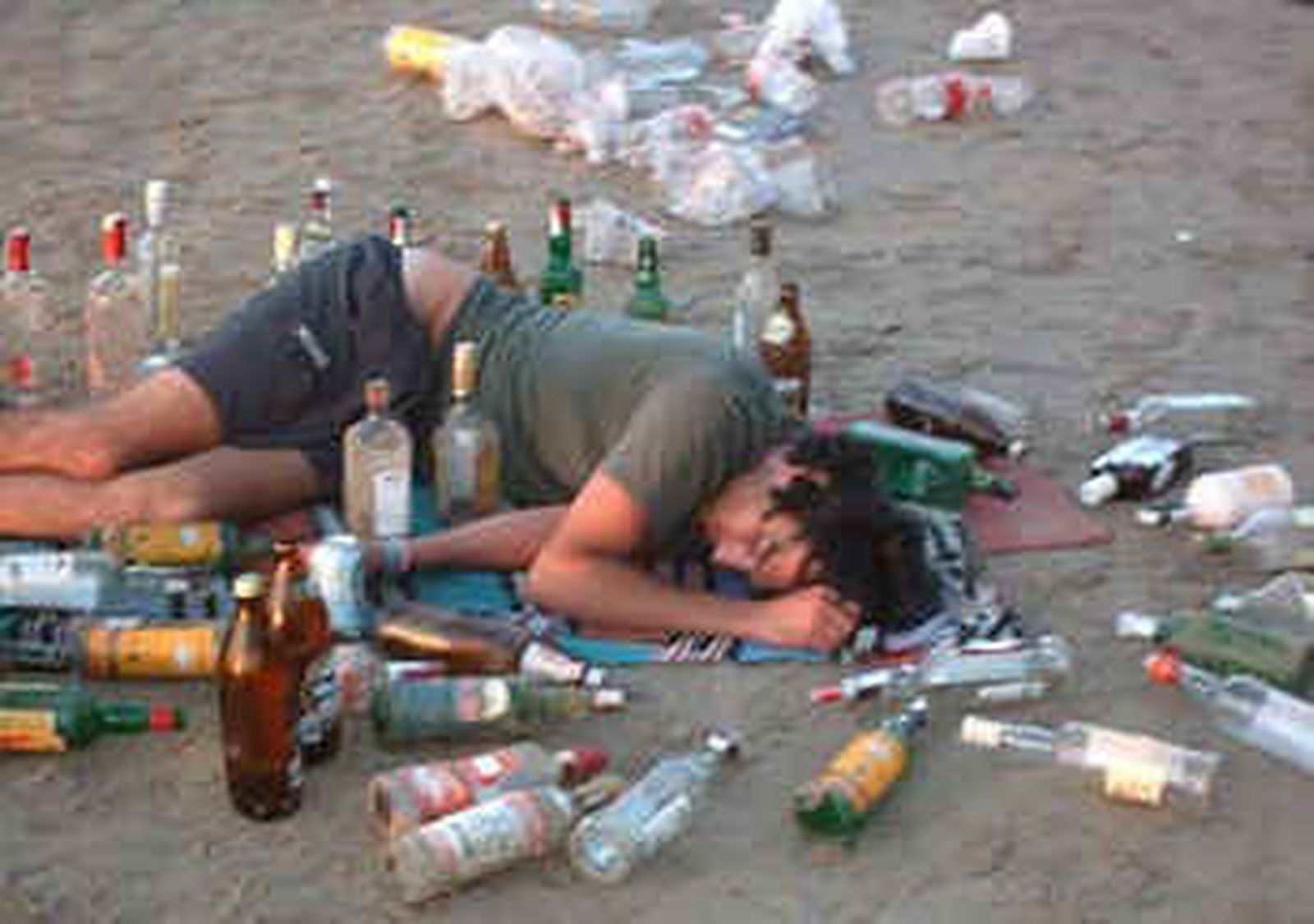 Botellon en Madrid