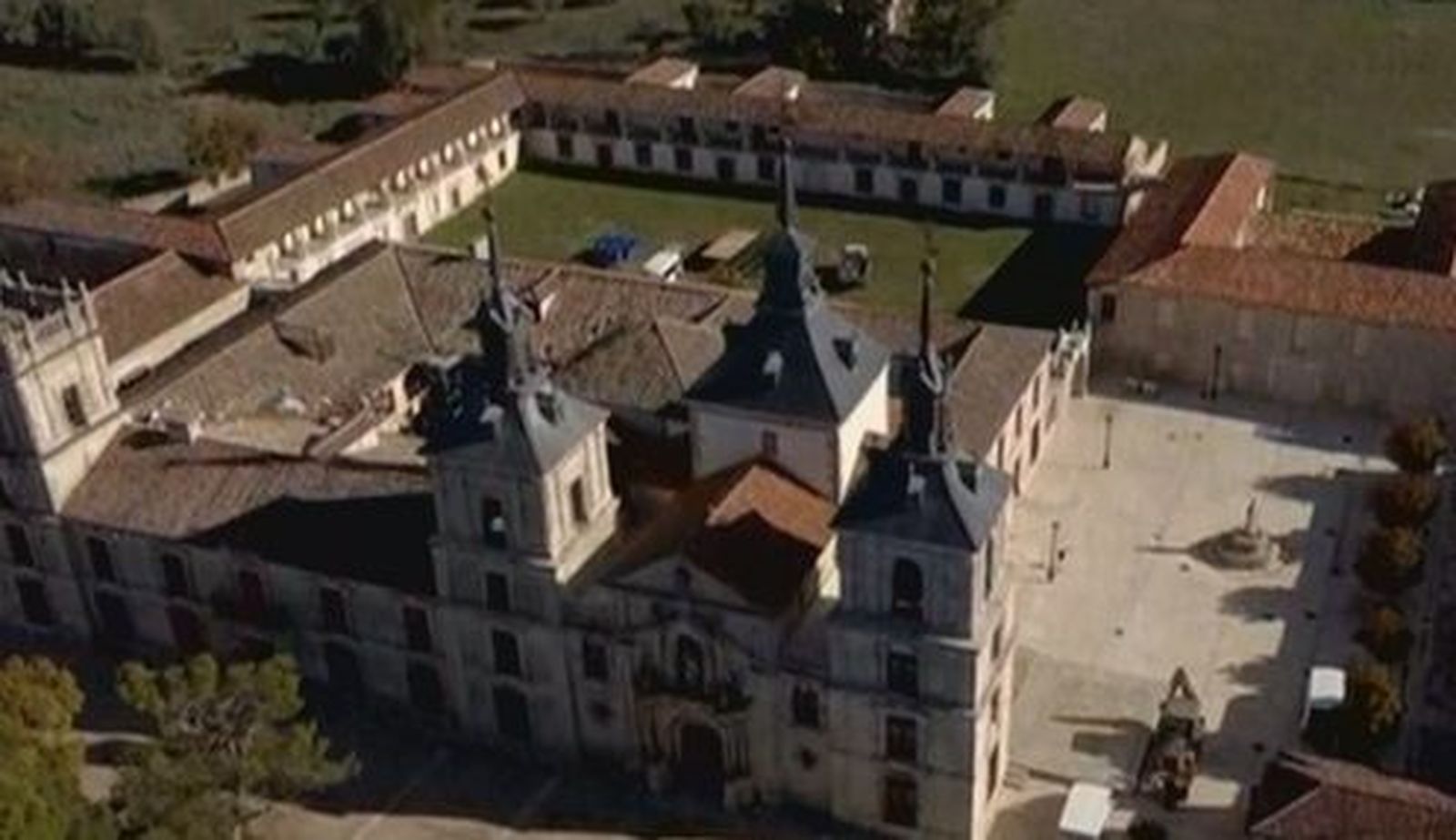 Visitamos Nuevo Baztán a vista de dron