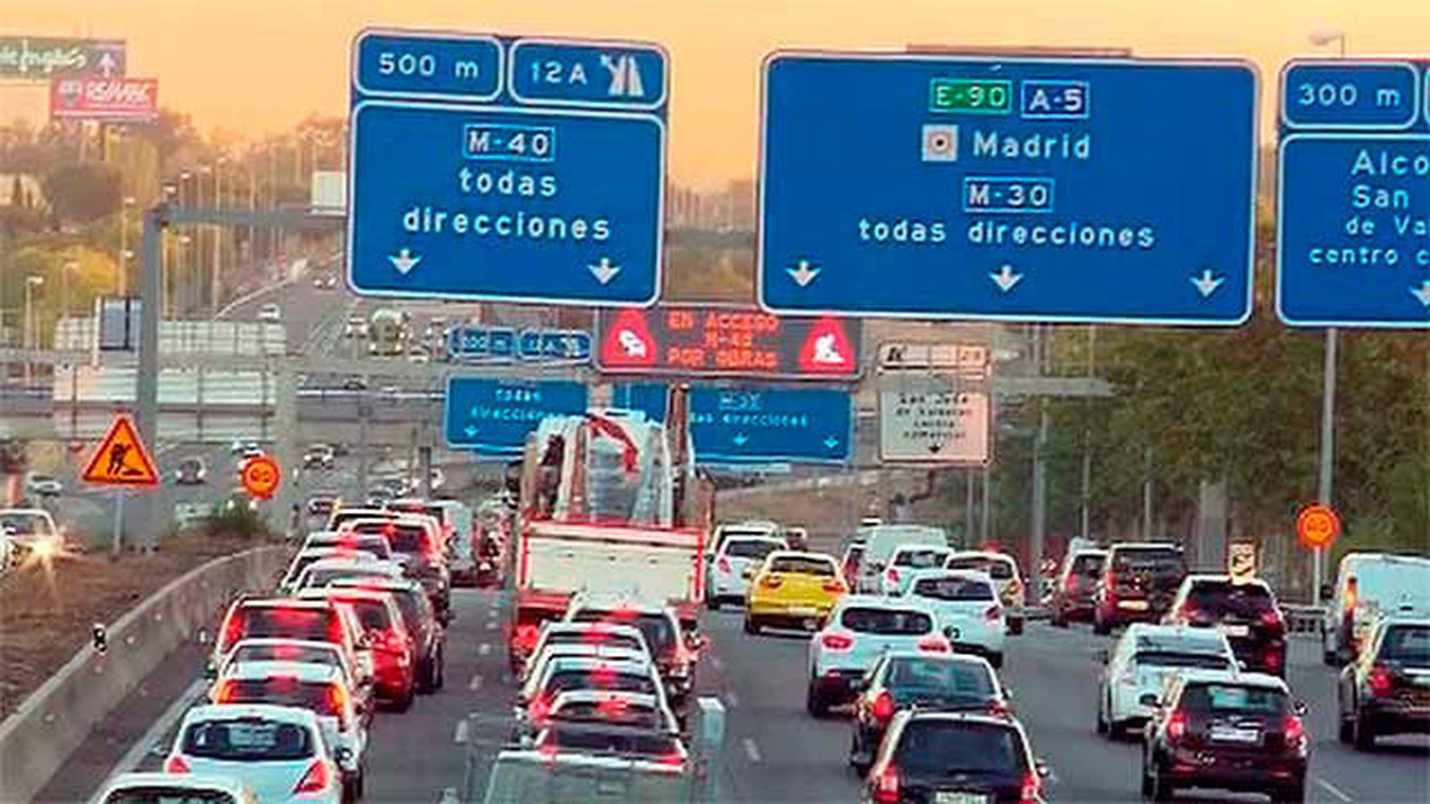 Cada madrileño pierde una media de 37 horas al año en los atascos