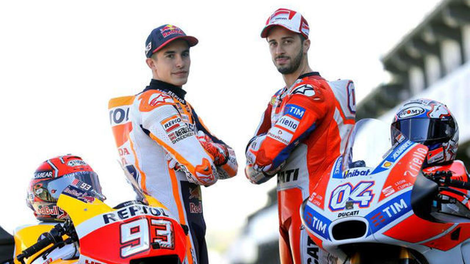 Marc Márquez y Andrea Dovizioso