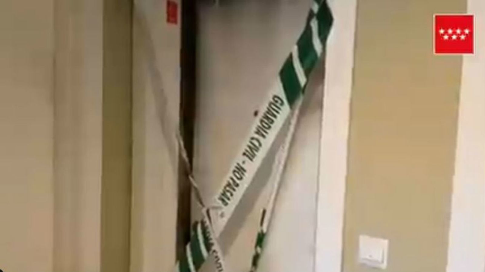 Piso incendiado