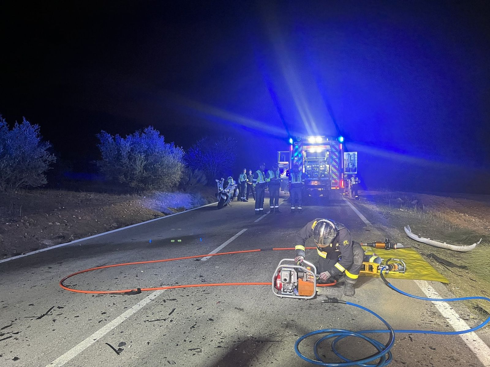 Muere una joven de 20 años y un hombre resulta grave  en un choque entre dos vehículos en Camarma de Esteruelas