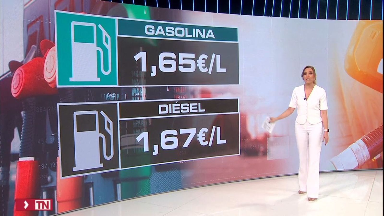 Baja el precio de la gasolina