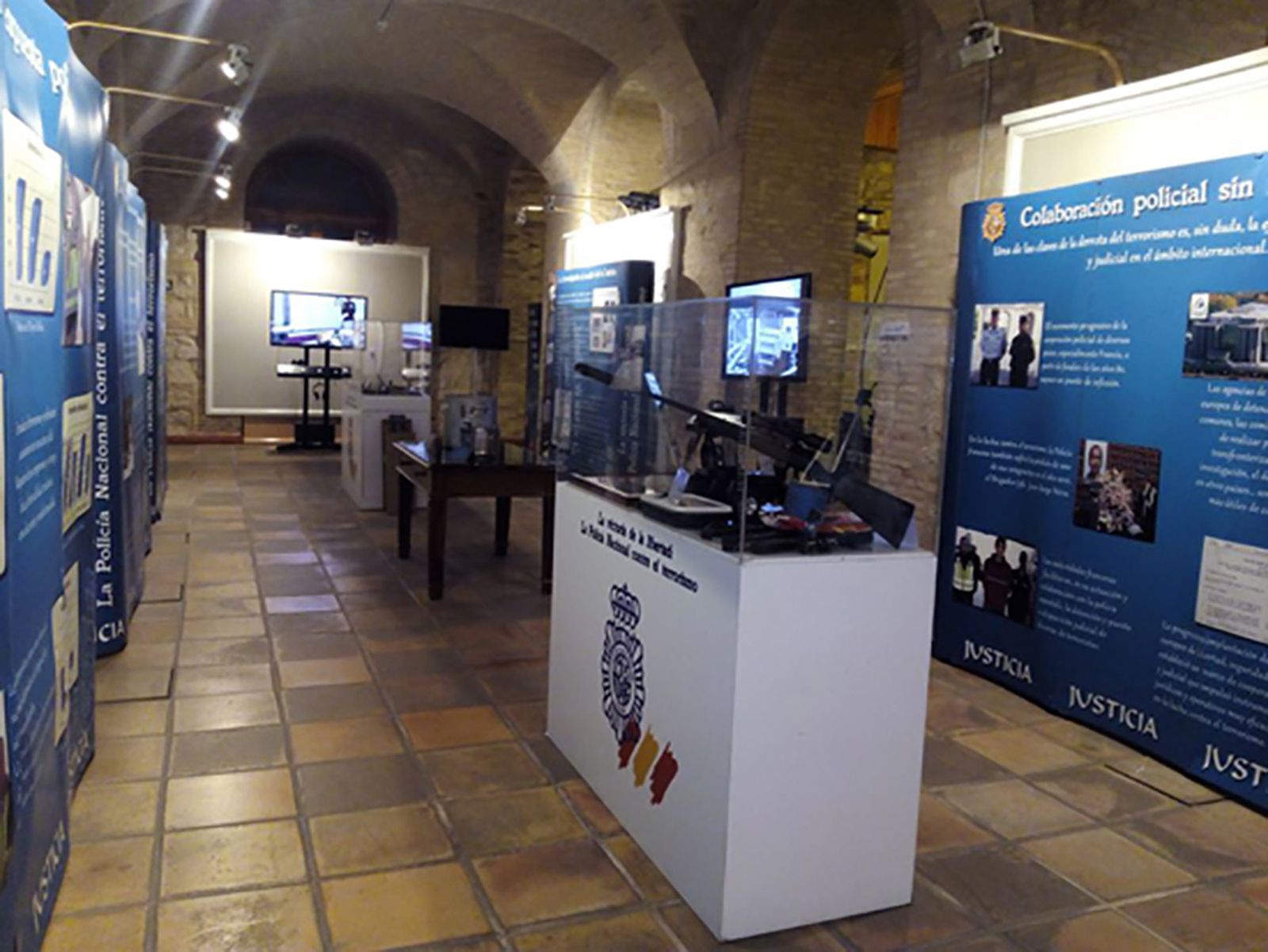 Exposición de la Policía Nacional