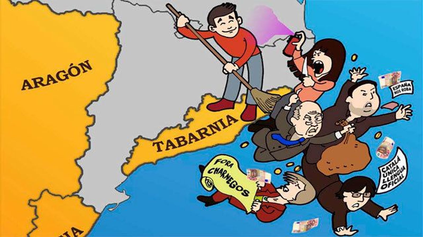 Tabarnia, ¿un ente autónomo separado de Cataluña pero dentro de España?